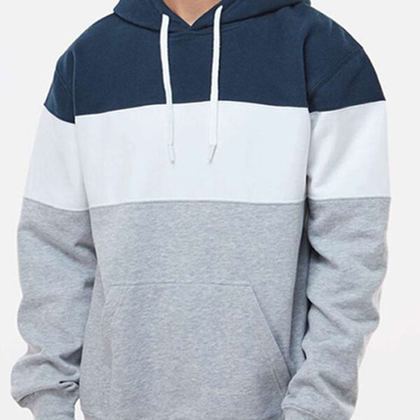 Winter Men's Hoodie Fleece Double Panel Sweatshirt