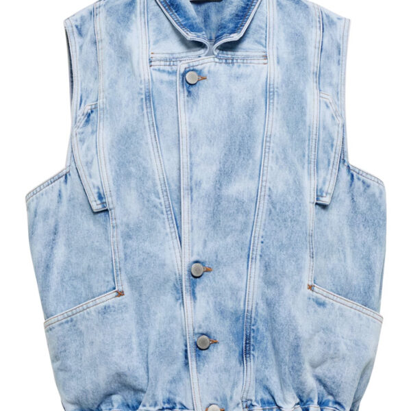 Denim vest