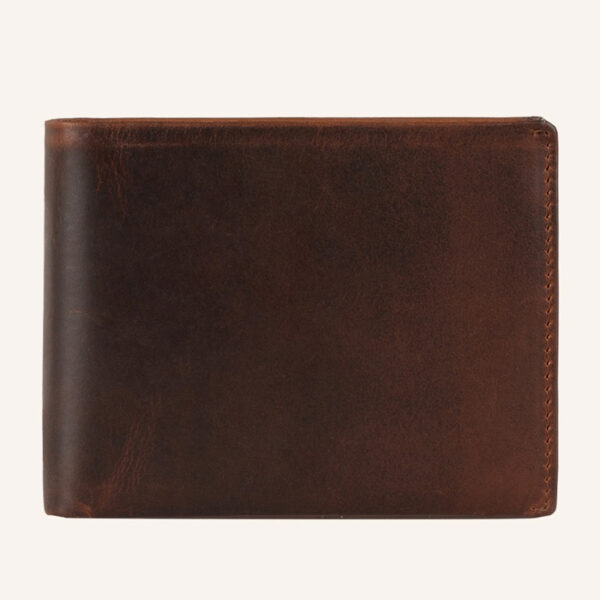 Finely grained leather Men Wallet