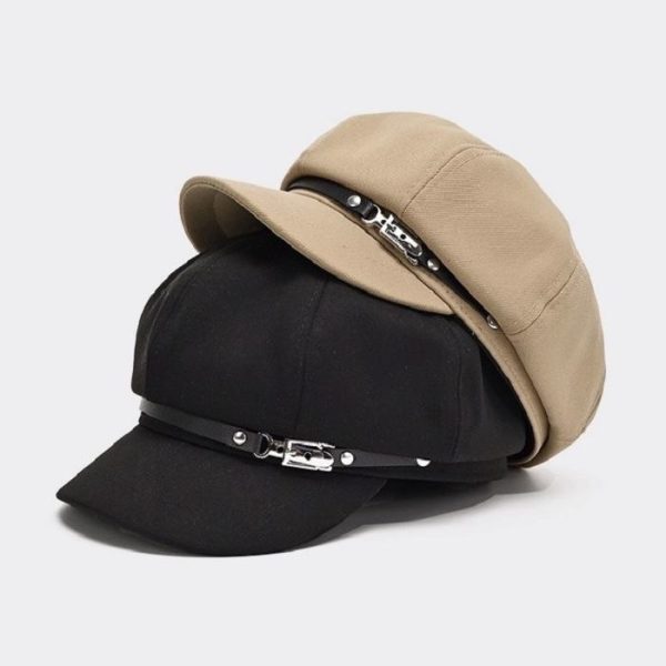 Fall Hot Selling Women Men Newsboy Cap Outdoor Casual Street Female Beret Hat Fashion Beret for Lady Warm Sun Shade