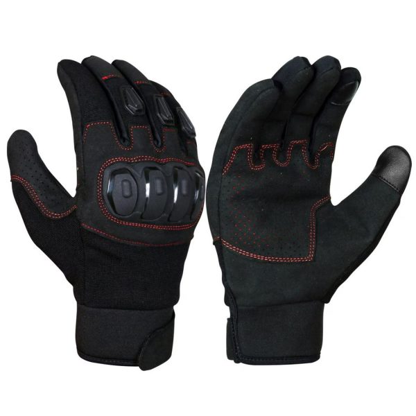 Motorcycle Motorbike Gloves Summer Vented Hard Knuckle Touch Screen Gloves Men