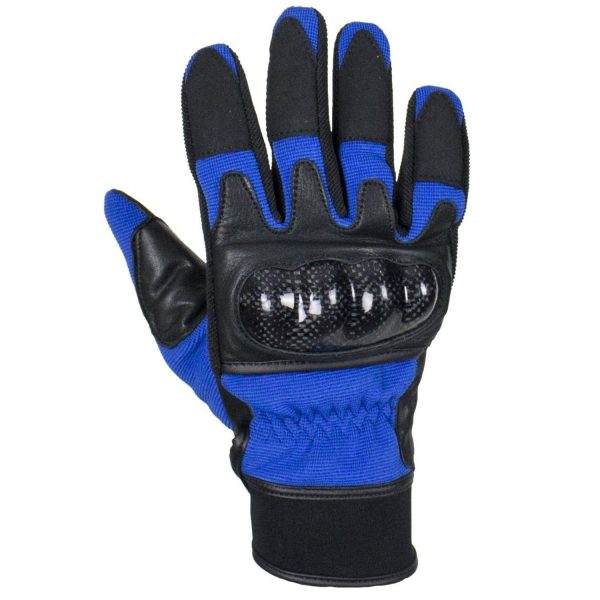 Leather Motorcycle Knuckle Protector Gloves Riding Gloves for Men Women Biker Full Finger