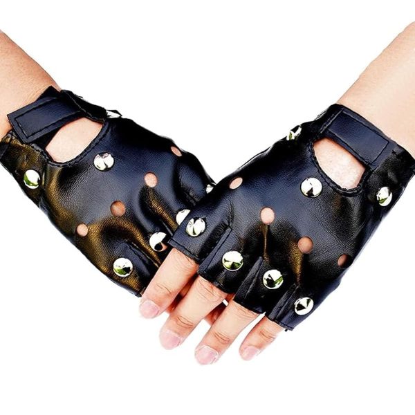 Fingerless Gloves for Men, Bike Gloves for Bike Rider, Gym Gloves for Men Workout, Tactical Training, Motorcycle Riding, Role Play, Outdoor Sports