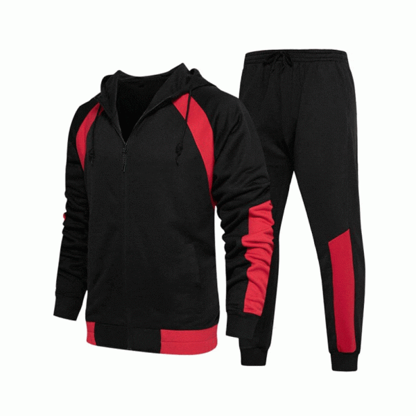 New Arrival Winter Printed Casual Fitness Jogging Suits Tracksuits Mens