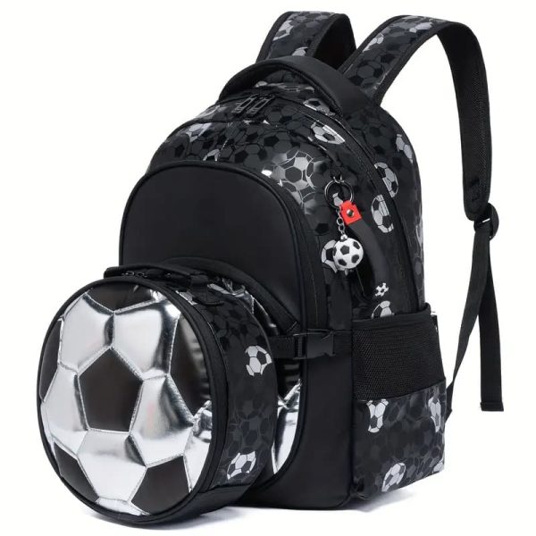Football backpacks school bag boys cool soccer