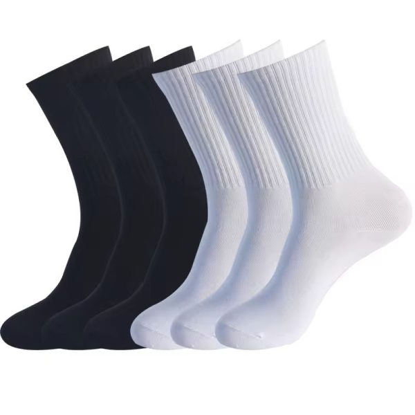 Sports Socks Running Men Women Athletic Trainer White Basketball Socks Football Socks
