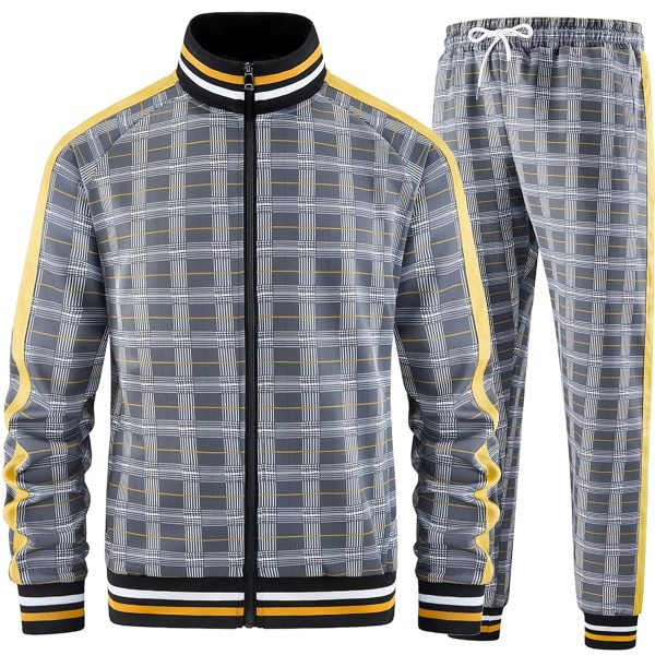 Mens Fleece Full Zip Tracksuit